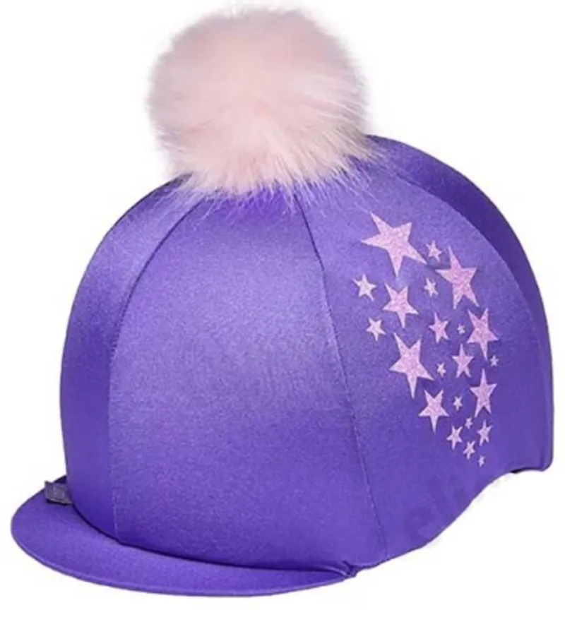 Capz Starburst  Hat Cover - Purple